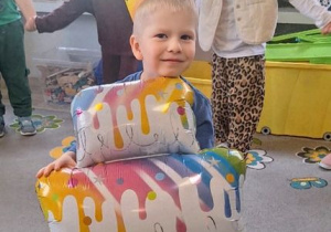 "Owocowe urodzinki" w Buziakach - Tomek.