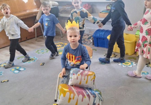 "Owocowe urodzinki" w Buziakach - Tomek.