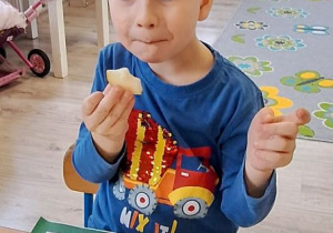 "Owocowe urodzinki" w Buziakach - Tomek.