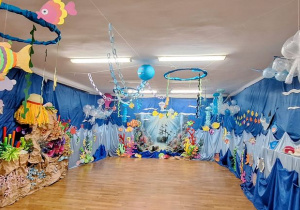 Sala balowa "W morskiej głębinie".