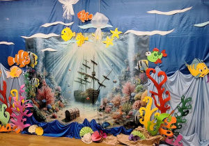 Sala balowa "W morskiej głębinie".