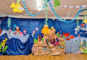 Sala balowa "W morskiej głębinie".