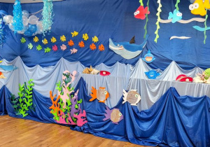 Sala balowa "W morskiej głębinie".