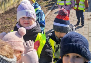 Buziaki chwytają pierwsze wiosenne promienie słońca.