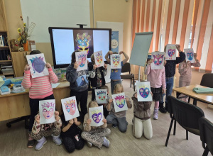 Zajęcia w Bibliotece Pedagogicznej - karnawał