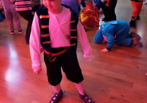 Buziaki na balu karnawałowym "W morskiej głębinie".