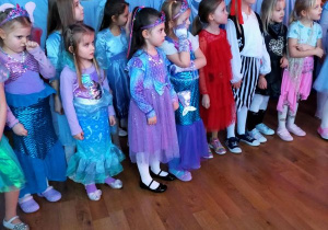 Buziaki na balu karnawałowym "W morskiej głębinie".