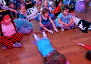 Buziaki na balu karnawałowym "W morskiej głębinie".