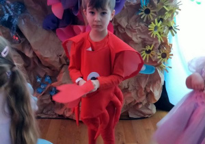 Buziaki na balu karnawałowym "W morskiej głębinie".