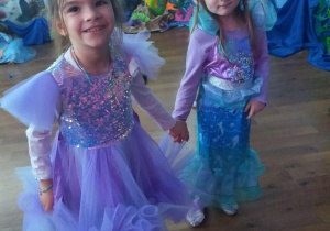 Buziaki na balu karnawałowym "W morskiej głębinie".