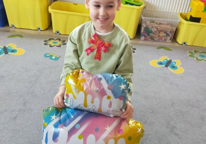 "Owocowe urodzinki" w Buziakach - Piotruś.