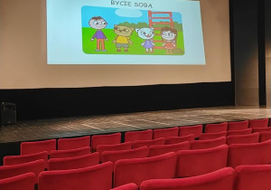 "Kicia Kocia na pikniku" - wyjście do kina w ramach projektu "Edukacja - Młode Horyzonty".