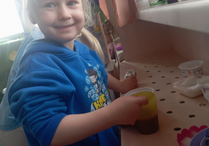 Zielony ogródek w sali Tuptusiów