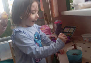 Zielony ogródek w sali Tuptusiów