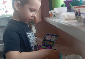 Zielony ogródek w sali Tuptusiów