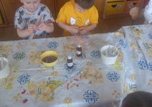 Tuptusie na warsztatach mydlarskich