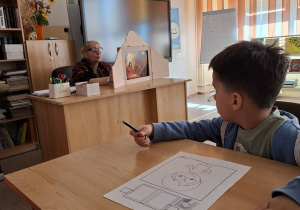 Zajęcia o książkach w Bibliotece Pedagogicznej