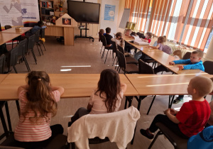 Zajęcia o książkach w Bibliotece Pedagogicznej