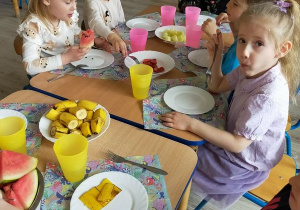 "Owocowe urodzinki" w Buziakach - Alisa.