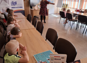 Majowe zajęcia w bibliotece