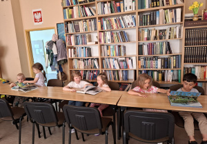 Majowe zajęcia w bibliotece