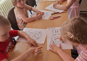 Majowe zajęcia w bibliotece