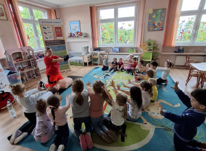 Tuptusie na zajęciach z udzielania pierwszej pomocy