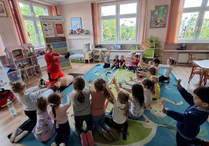 Tuptusie na zajęciach z udzielania pierwszej pomocy