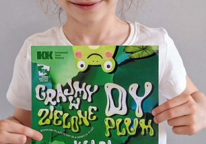 Klara otrzymała Wyróżnienie w konkursie plastycznym "Grajmy w zielone".