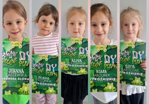 Laureatki konkursu "Grajmy w zielone".