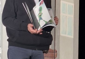 Przedstawienie edukacyjne Teatru EKO Studio z Opola pt. "Strażnik galaktyki".