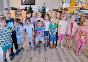 "Owocowe urodzinki" w Buziakach - Tadzio.