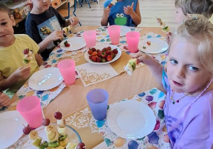 "Owocowe urodzinki" w Buziakach - Tadzio.
