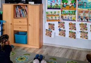 "Bezpieczny przedszkolak" - zajęcia edukacyjne.