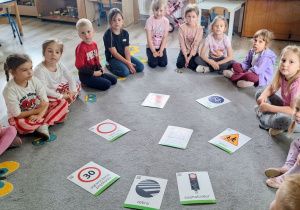 "Bezpieczny przedszkolak" - zajęcia edukacyjne.
