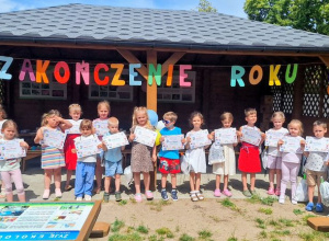 Zakończenie roku przedszkolnego w Buziakach.