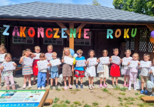 Zakończenie roku przedszkolnego w Buziakach.