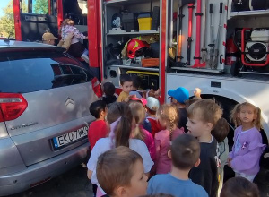 "Strażacy w przedszkolu".