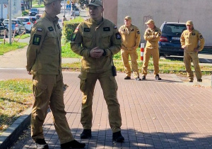 Figielki podczas Próbnej Ewakuacji w Przedszkolu.