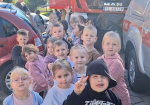 Figielki podczas Próbnej Ewakuacji w Przedszkolu.