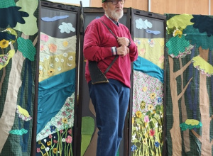 "Bajkowa karuzela z lalkami" - przedstawienie teatru Psikus z Łodzi.