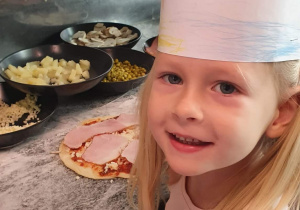 Wiktoria i jej pizza