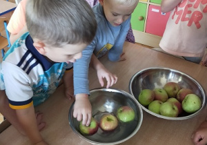 Eksperyment z jabłkiem