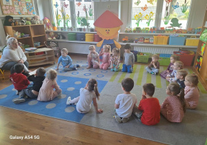 Zajęcia biblioteczne w Smykach.