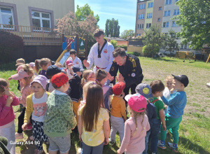 Smyki na pokazie sztuk walki - taekwondo.