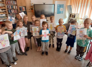 Zajęcia w Bibliotece Pedagogicznej "Emocje"