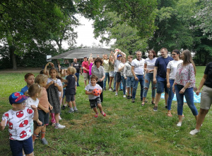 ,,Dzień rodziny"- piknik rodzinny w Leszczynku.