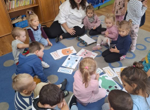 Spotkanie Smyków z panią psycholog